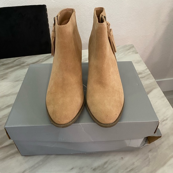 Vionic Genuine Suede Ankle Boots - Picture 3 of 6